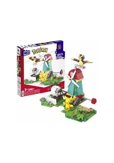 Hkt21 Mega Pokémon Countryside Windmill - Yel Değirmeni Kasabası Seti 240 Parça +7 Yaş