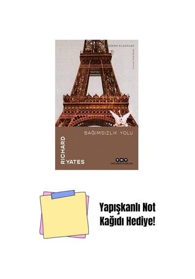 Bağımsızlık Yolu + Yapışkanlı Not Kağıdı