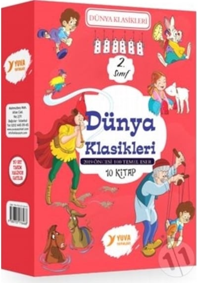 2. Sınıf Dünya Klasikleri (10 Kitap Takım)