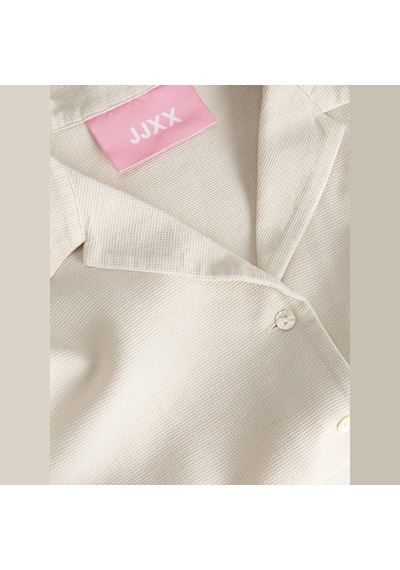 Jack & Jones Kadin Nakis Detayli Resort Yaka Gömlek - Global - 12301042 Moonbeam
