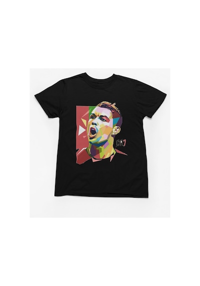 Magors Stıl-x Yeni Crıstıano Ronaldo Baskılı Bisiklet Yaka Erkek Çocuk Ve Genç Tshırt Siyah-3 Magors Stıl-x Yeni Crıstıano Ronaldo Baskılı Bisiklet Yaka Erkek Çocuk Ve Genç Tshırt Siyah-3