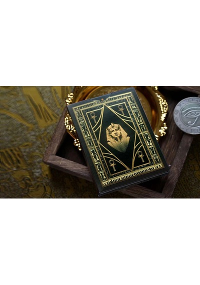 Egypt Mythology Black Edition Pharaoh Dark Gray Oyun İskambil Kartı