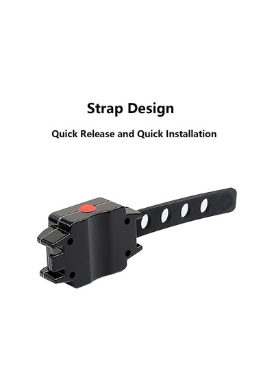 Forte Gt 6169 Bisiklet Arka Işık 3 Modlu 120 Lümen Usb Şarjlı Güçlü Arka Stop Gri - Siyah