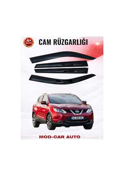 Toyota Corolla 1993-1998 Araca Özel Premium Cam Rüzgarlığı A+ Pianoblack