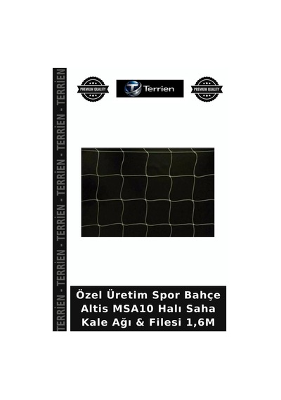 Özel Üretim Spor Bahçe Altis Msa10 Halı Saha Kale Ağı & Filesi 1,6m Belirtilmemiş