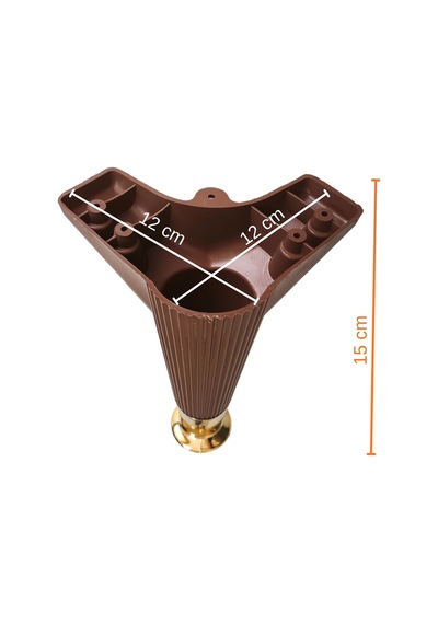 Cateksss 15 Cm Nefes Mobilya Kanepe Koltuk Masa Sehpa Baza Tv Ünitesi Dolap Ayağı Ayak Kahve - 10 Lu Paket Kahverengi Cateksss 15 Cm Nefes Mobilya Kanepe Koltuk Masa Sehpa Baza Tv Ünitesi Dolap Ayağı Ayak Kahve - 10 Lu Paket Kahverengi