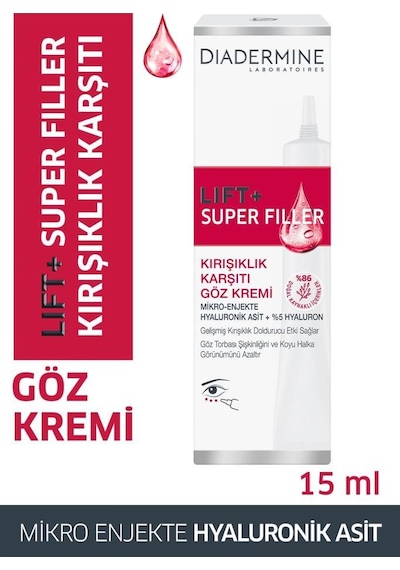 Diadermine Lift+ Super Filler Göz Kremi