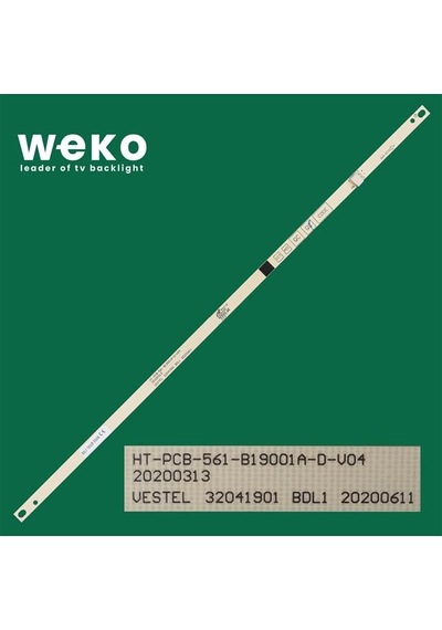 Weko Bdl1 Vestel Uyumlu Buzdolabı İç Aydınlatma Led Kartı 12 Çipli Yüksek Verimli Beyaz