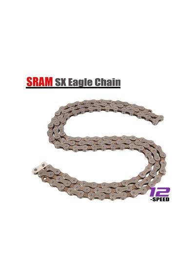 Sram Sx Eagle Zincir 12 Vites 114 Link Kutusuz Gümüş