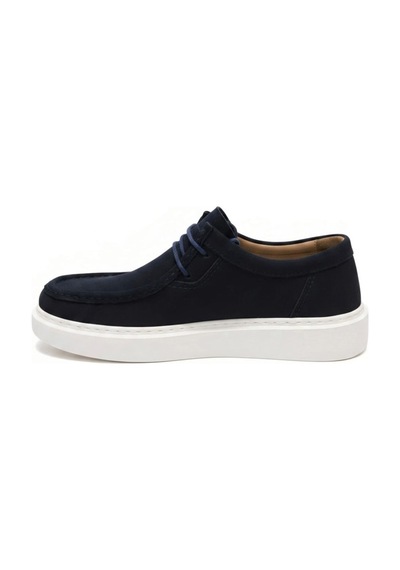 Mr Quinn 2530 Nubuk Lacivert Erkek Sneaker