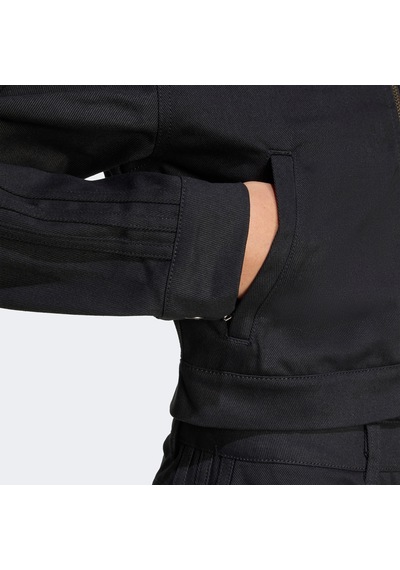 adidas Firebird Dimi Kısa Siyah Kadın Eşofman Üstü Jw7267 Siyah