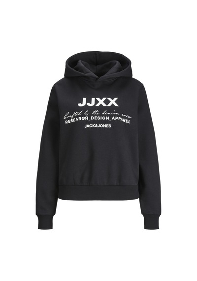 Jjxx Kapüşonlu Rahat Kesim Siyah Kadın Sweatshirt 12250183 001