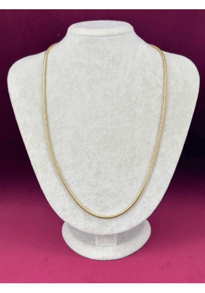 14 K Renginde Kalın İtalyan Zincir Model Gold Kolye Gold