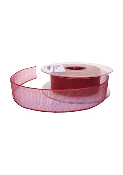 Şifon Kurdele 4 Cm (20 Metre) Kırmızı