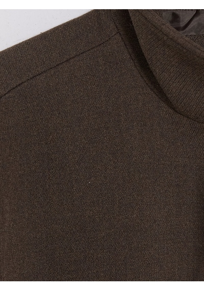 Lcw Vision Kahverengi Regular Fit Dik Yaka Erkek Mont