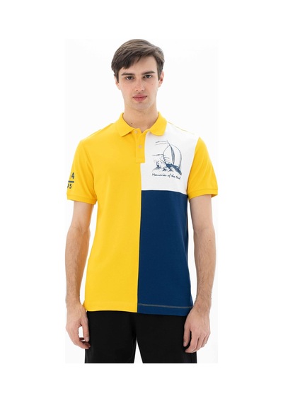 AR-MA Arma Erkek Regular Fit Polo Yaka Tişört Y25374303501 Sarı AR-MA Arma Erkek Regular Fit Polo Yaka Tişört Y25374303501 Sarı
