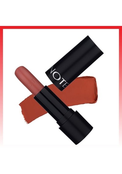 Note Cosmetics Deep Impact Lipstick 02 Optimistic Rose Kremsi Dokulu Yarı Parlak Ruj, Nude 00