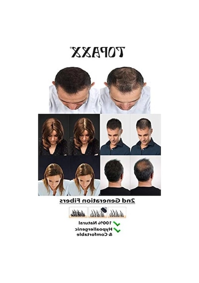 Dolgunlaştırıcı Saç Fiber Tozu, Siyah, 27,5 Gr