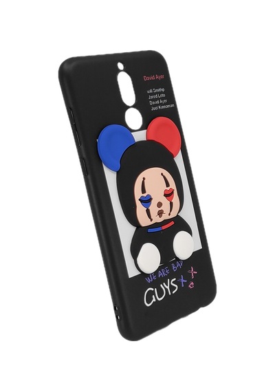 Nettech Huawei Mate 10 Lite Uyumlu Three D Case Seri Arka Koruma Kılıf - Yeşil Yeşil