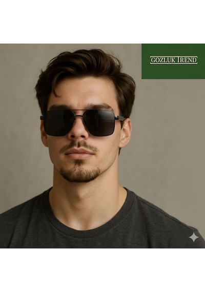 X-eye 6339 C03 Erkek Güneş Gözlüğü 58-15-140 Siyah