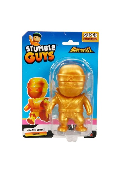Monster Flex Stumble Guys Super Stretch Figür - Golden Sensei