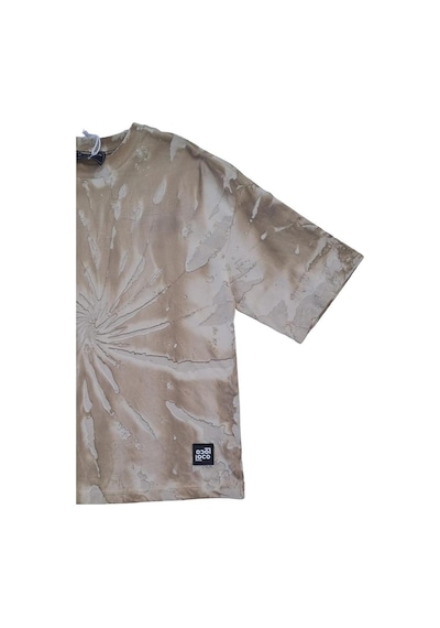 Erkek Çocuk Pamuklu Oversize Rahat Kalıp Batik Desenli Şort Takım-12747-bej Bej Erkek Çocuk Pamuklu Oversize Rahat Kalıp Batik Desenli Şort Takım-12747-bej Bej