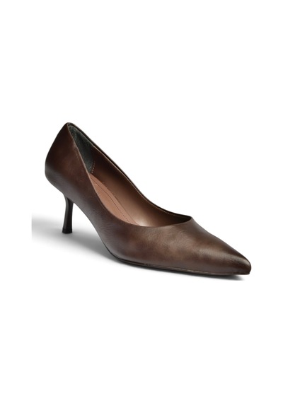 Fox Shoes Z676070009 Kahverengi İnce Topuklu Kadın Stiletto Ayakkabı