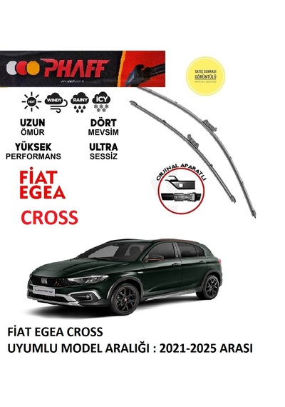 Fiat Egea Cross Ön Silecek Seti Araca Özel Aparat 2021-2025