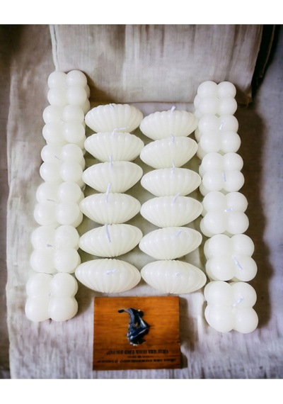 Bernami Biblo Pinterest 20 Adet Dekoratif Mini Bubble Ve Mini Istiridye Mum Seti