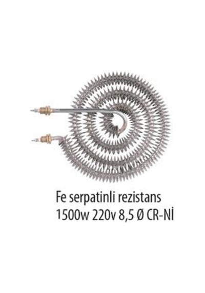 Helezon Tipi Serpantinli Selpantin Rezistans 1500-2000-2500Watt