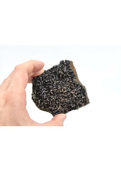 Hakiki Doğal Epidotlu Kuvars Taşı Kaya Parçası 203 Gram Doğal