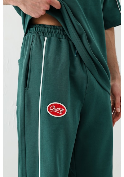Oversize Baskılı Eşofman Takım V90-21 Çok Renkli