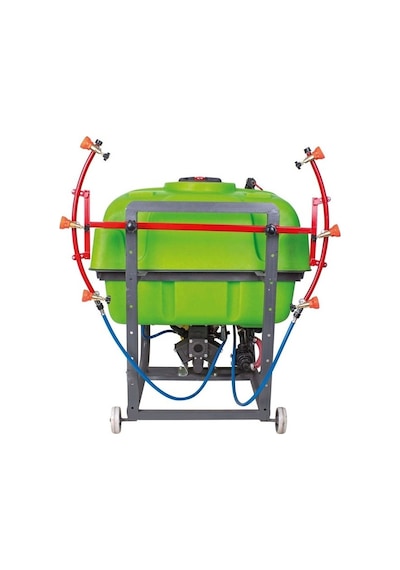 Tarım Garaj 3+3 Başlıklı Hilal Tip İlaçlama Makina Aparatı Plastik Boru