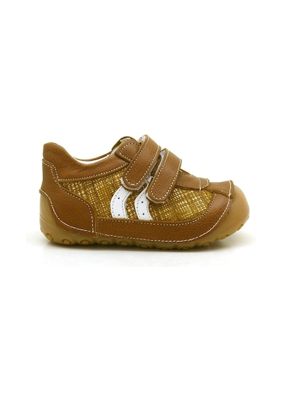Hapshoe Hakiki Deri 4 Mevsim Bebek Ilk Adım Ayakkabı (264727939) Kahverengi - Sarı Hapshoe Hakiki Deri 4 Mevsim Bebek Ilk Adım Ayakkabı (264727939) Kahverengi - Sarı