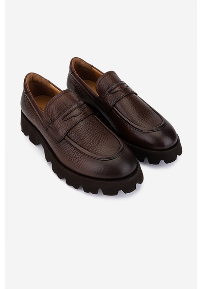 Valmenti Erkek Hakiki Deri Taba Loafer Ayakkabı 1093 1902 Erk Ayk Sk25-26 Taba Ir Fltr Taba