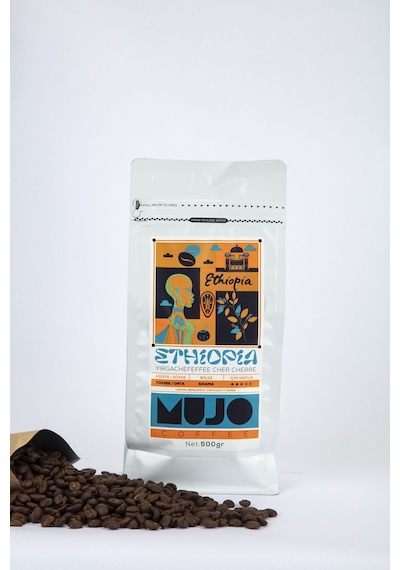 Ethiopia Yirgachefeffe Cher Cherre Çekirdek Kahve-500gr-çekirdek Kahve Çekirdek Kahve