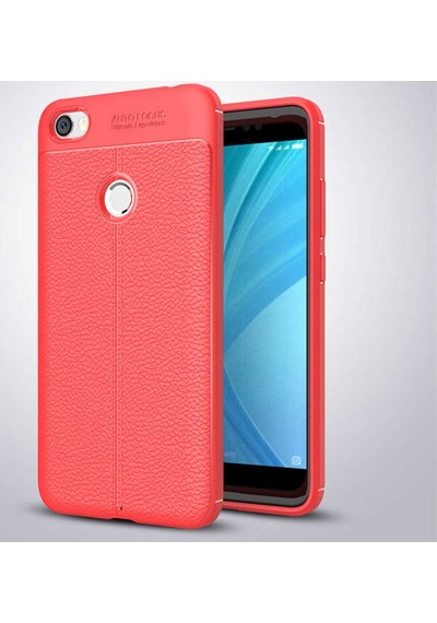Xiaomi Redmi Note 5A Kılıf Deri Tarzı Niss Silikon Case