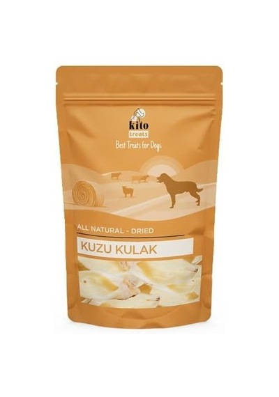 Kito Kurutulmuş Kuzu Kulak Çiğnemelik Köpek Ödül Maması %100 Doğal, Glutensiz, Organik 100 Gr