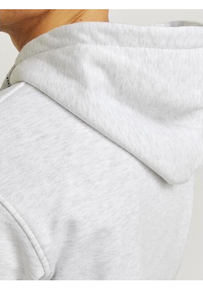 Jack & Jones Erkek Kapüşonlu Sweatshirt 12262421 Beyaz