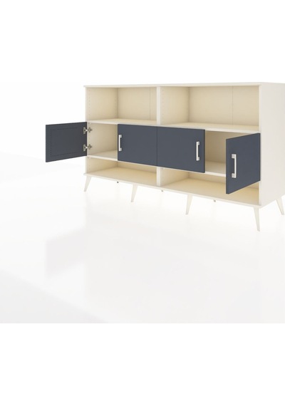Hyperion Konsol 4 Raflı 4 Kapaklı 176x44x99 Aytaşı-antrasit/çam Aytaşı-antrasit/çam Hyperion Konsol 4 Raflı 4 Kapaklı 176x44x99 Aytaşı-antrasit/çam Aytaşı-antrasit/çam