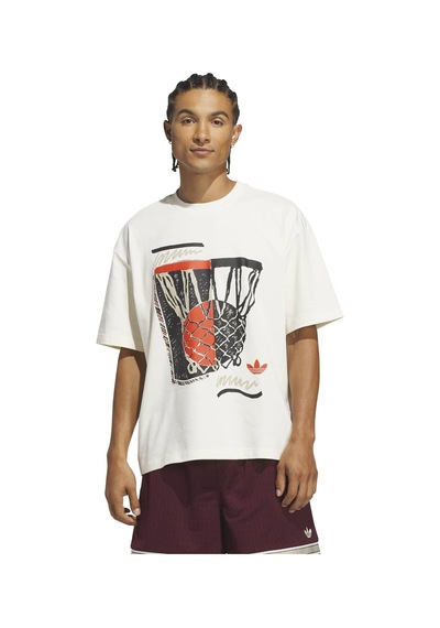 Crewht Adidas Basketbol T-shirt Og Nbn Ssnl Tee Ks8197 beyaz