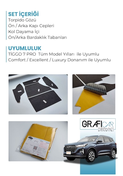 Chery Tiggo 7 Pro Konfor Seti / Comfort/excellent/luxury Uyumlu