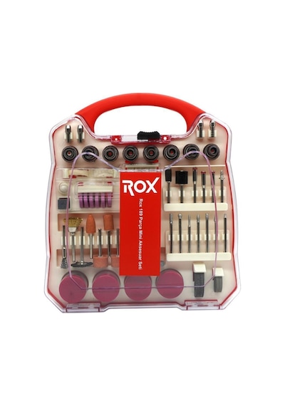 Rox Wood 0075 Hobi Gravür Mini Aksesuar Seti 189 Parça