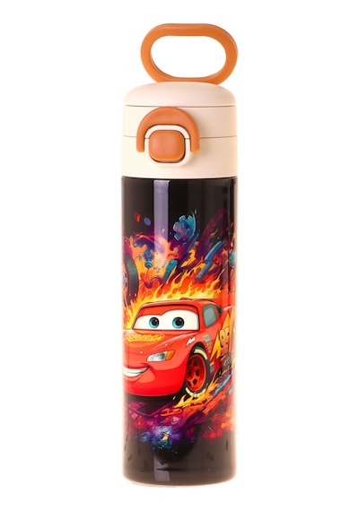 Kaukko Kids 520 Ml Yarış Arabası Baskılı Kırmızı - Siyah Erkek Çocuk Çelik Termos Matara Çift İçim Kilitli Kapak - L5402 Kaukko Kids 520 Ml Yarış Arabası Baskılı Kırmızı - Siyah Erkek Çocuk Çelik Termos Matara Çift İçim Kilitli Kapak - L5402