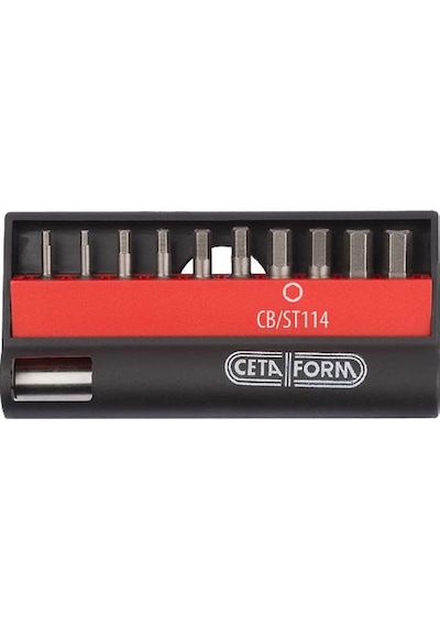 Ceta Form Cb/st114 11 Parça Allen Bits Uç Takımı - 1/4" Bits Tutu Ceta Form Cb/st114 11 Parça Allen Bits Uç Takımı - 1/4" Bits Tutu