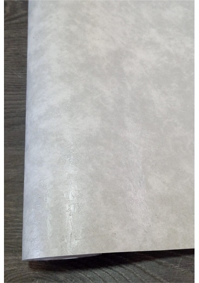 Resta 2450 Kumaş Dokulu Kendinden Desenli Sade Duvar Kağıdı 5m2 Açık Gri