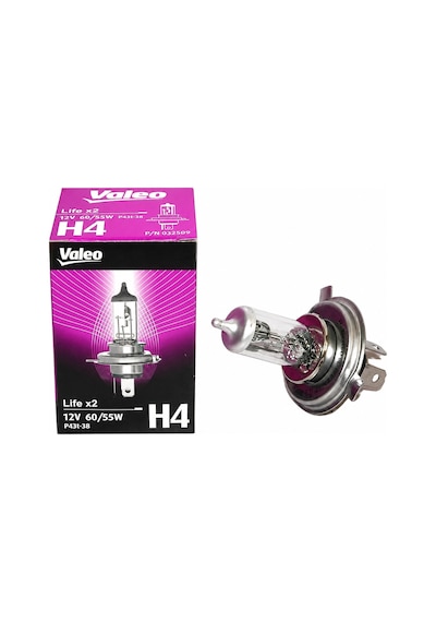 Valeo 32509 Life X2 H4 12v 60/55w P43t Halojen Uzun Kısa Far Ampulü Universal