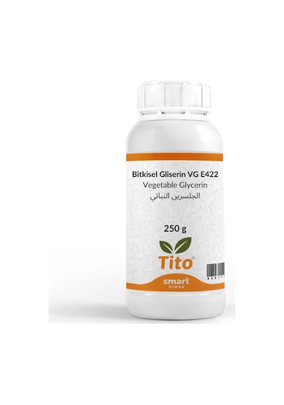 Tito Bitkisel Gliserin Vegetable Glycerin E422 250 G
