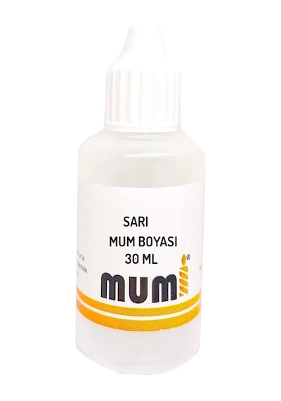 Sıvı Mum Boyası Seti 30 Ml 7 Parça Renksiz