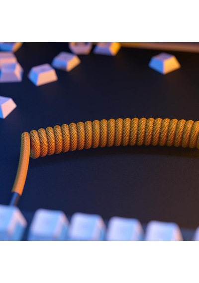 Glorious Coiled Keyboard Cable Coiled Usb C Cable Artisan Braid